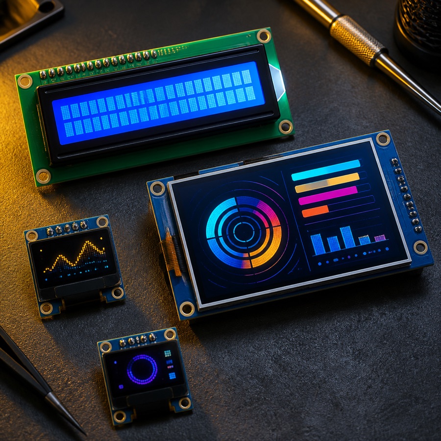 Productos de Optoelectrónica y displays
