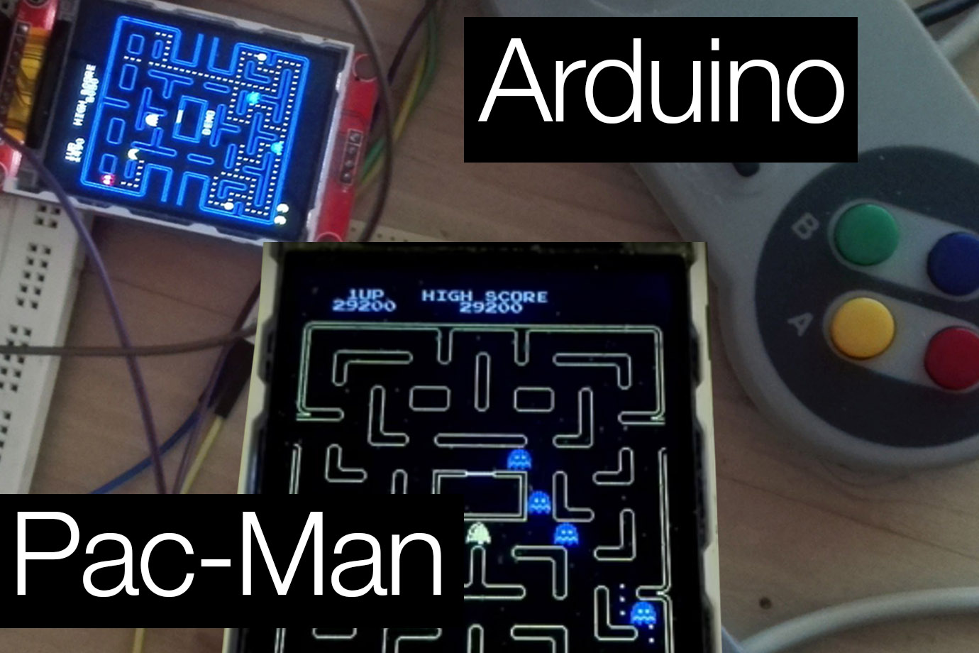 Juega Pac-Man en un Arduino Due.