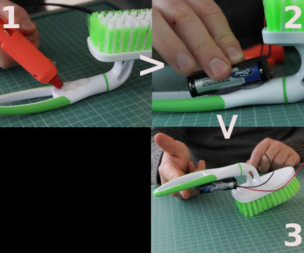 Tutorial para hacer un robot Cepillo - Robot Insecto.