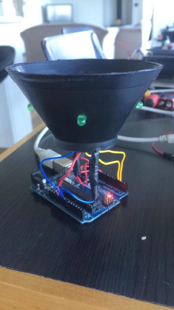 Bolsa de reflejos para boxeo Arduino