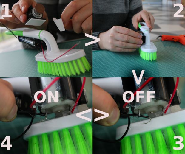 Tutorial para hacer un robot Cepillo - Robot Insecto.
