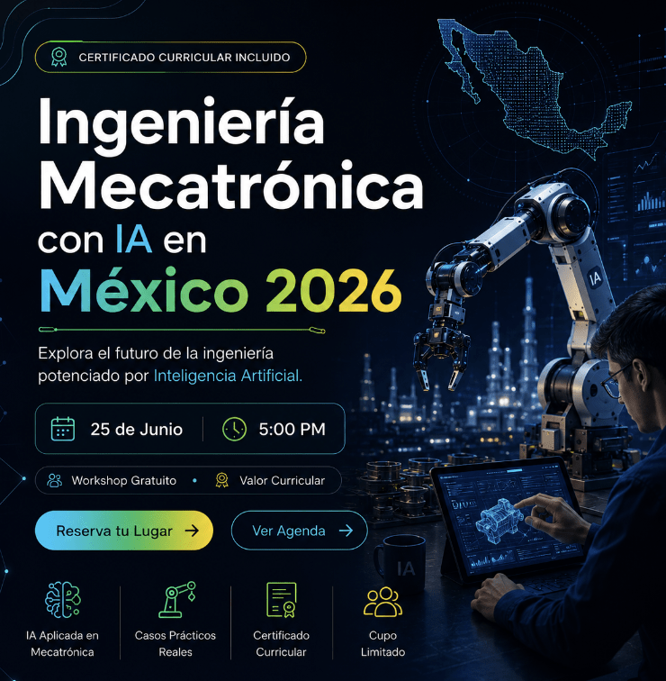 Ingeniería Mecatrónica con IA en México 2026